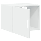 White wall cabinet 50x42.5x40 cm engineered wood