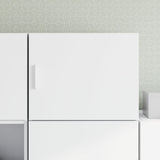 White wall cabinet 50x42.5x40 cm engineered wood