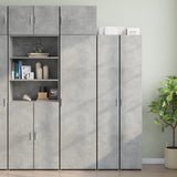 Armoire murale gris béton 50x42,5x40 cm bois d'ingénierie