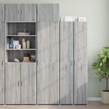 Armoire murale sonoma gris 50x42,5x40 cm bois d'ingénierie