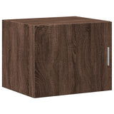 Wandschrank aus brauner Eiche, 50 x 42,5 x 40 cm, Holzwerkstoff