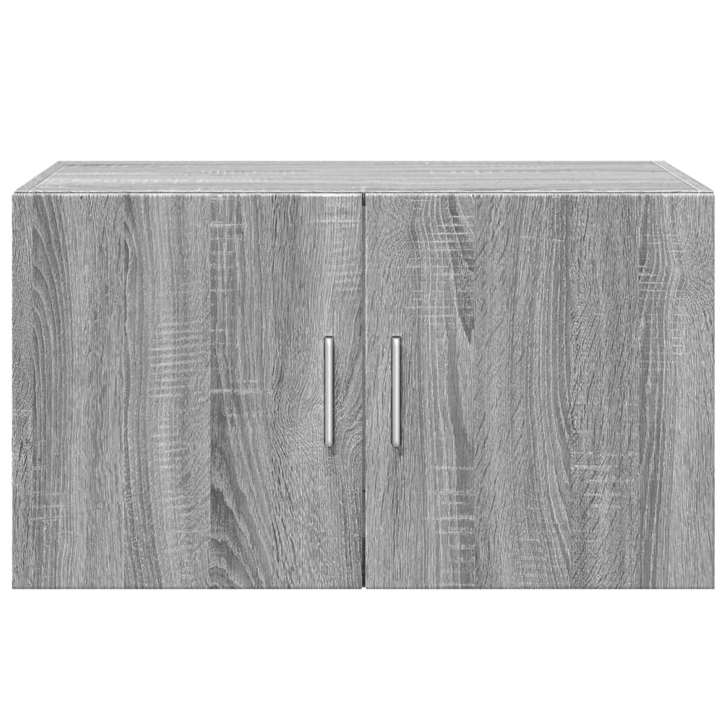 Sonoma grauer Wandschrank 70x42,5x40 cm, Holzwerkstoff