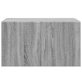 Sonoma grauer Wandschrank 70x42,5x40 cm, Holzwerkstoff