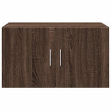 Wandschrank aus brauner Eiche, 70 x 42,5 x 40 cm, Holzwerkstoff