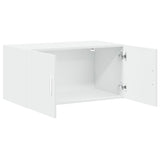 White wall cabinet 80x42.5x40 cm engineered wood