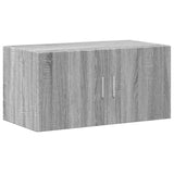 Sonoma gray wall cabinet 80x42.5x40 cm engineered wood