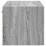 Sonoma gray wall cabinet 80x42.5x40 cm engineered wood