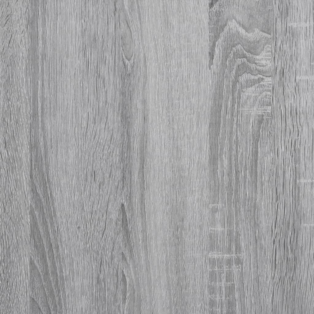 Sonoma gray wall cabinet 80x42.5x40 cm engineered wood