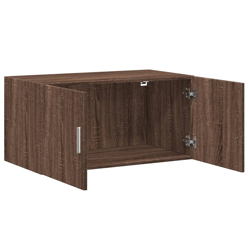 Armoire murale chêne marron 80x42,5x40 cm bois d'ingénierie