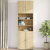 Armoire murale chêne sonoma 80x42,5x64 cm bois d'ingénierie