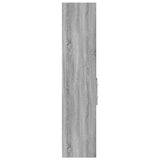 Buffet haut sonoma gris 30x42,5x185 cm bois d'ingénierie