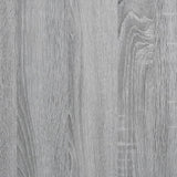 High sideboard sonoma gray 30x42.5x185 cm engineered wood