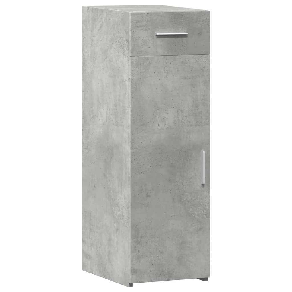 Concrete gray sideboard 30x42.5x93 cm engineered wood