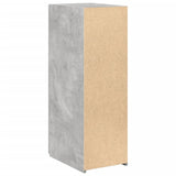 Concrete gray sideboard 30x42.5x93 cm engineered wood