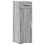 Sonoma gray sideboard 30x42.5x93 cm engineered wood