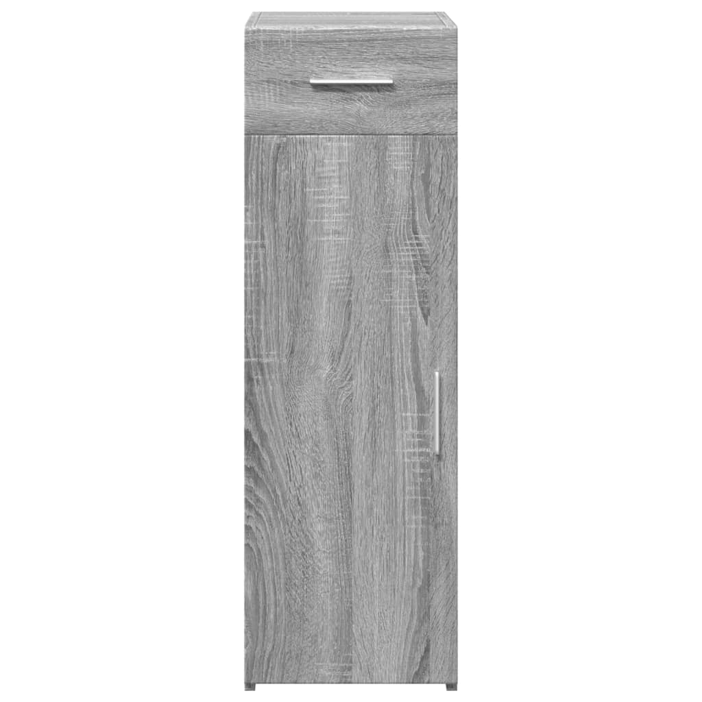 Sonoma gray sideboard 30x42.5x93 cm engineered wood