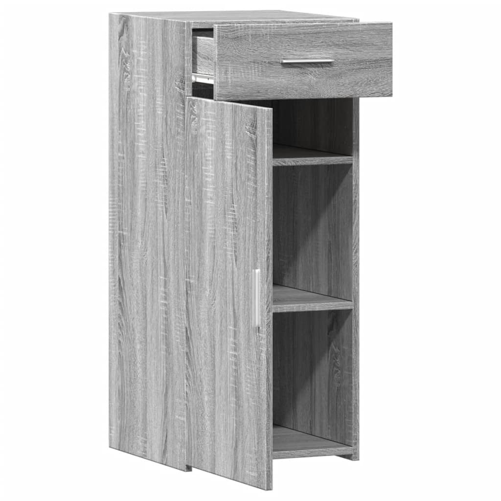 Buffet sonoma gris 40x42,5x93 cm bois d'ingénierie