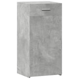 Concrete gray sideboard 45x42.5x93 cm engineered wood