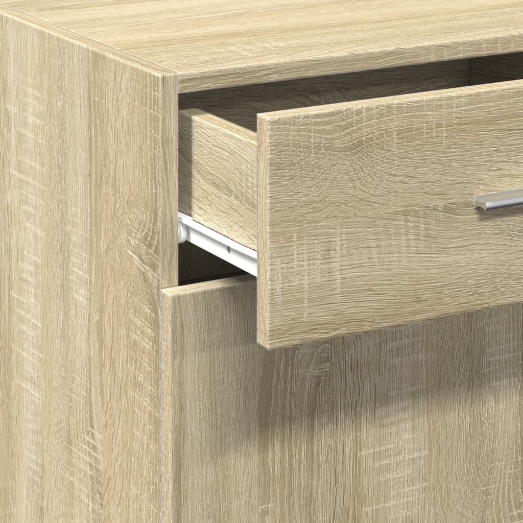 Sonoma oak sideboard 50x42.5x93 cm engineered wood