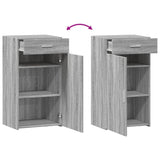 Buffet sonoma gris 50x42,5x93 cm bois d'ingénierie