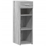 Buffet sonoma gris 30x42,5x93 cm bois d'ingénierie