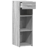 Buffet sonoma gris 30x42,5x93 cm bois d'ingénierie