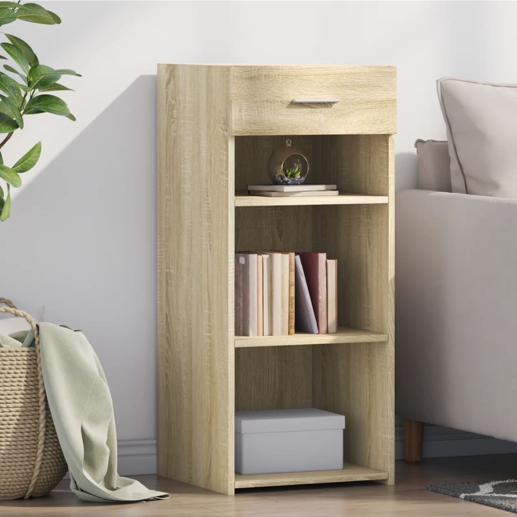 Sonoma oak sideboard 40x42.5x93 cm engineered wood