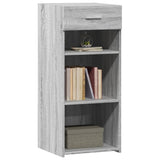 Buffet sonoma gris 40x42,5x93 cm bois d'ingénierie