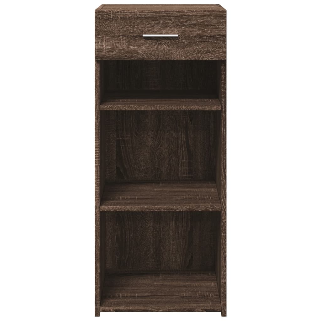 Buffet chêne marron 40x42,5x93 cm bois d'ingénierie