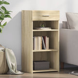 Sonoma oak sideboard 45x42.5x93 cm engineered wood