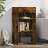 Smoked oak sideboard 50x42.5x93 cm engineered wood