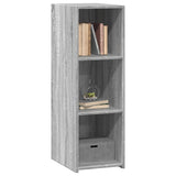 Sonoma graues Sideboard 30x41x93 cm, Holzwerkstoff