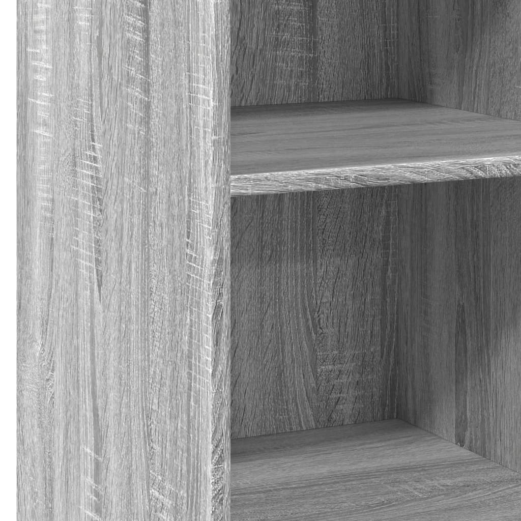 Sonoma gray sideboard 40x41x93 cm engineered wood