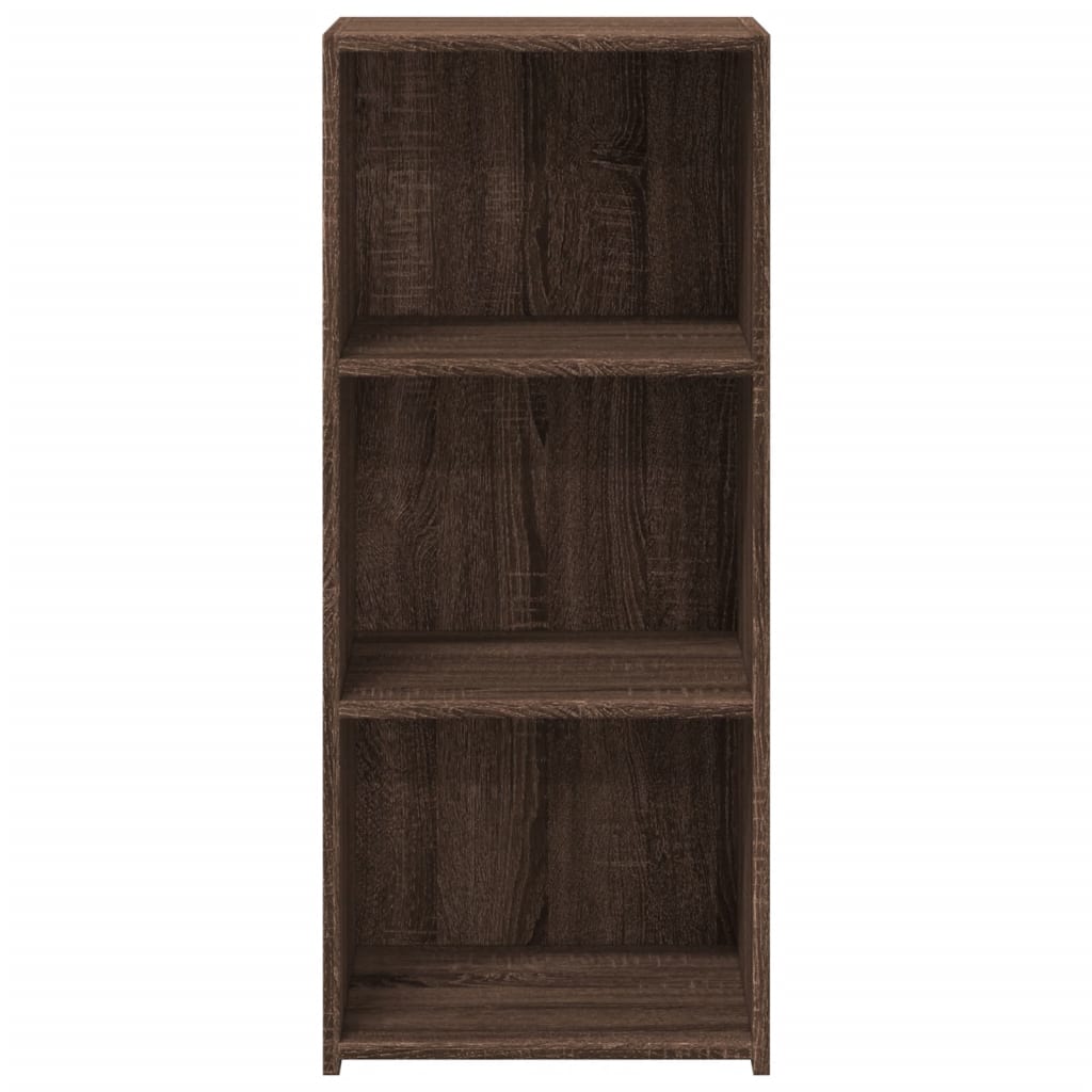 Brown oak sideboard 40x41x93 cm engineered wood