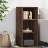 Brown oak sideboard 40x41x93 cm engineered wood