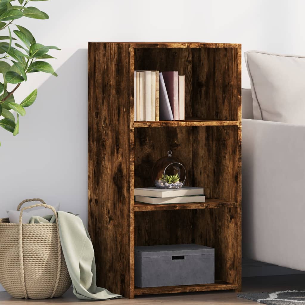 Smoked oak sideboard 45x41x93 cm engineered wood