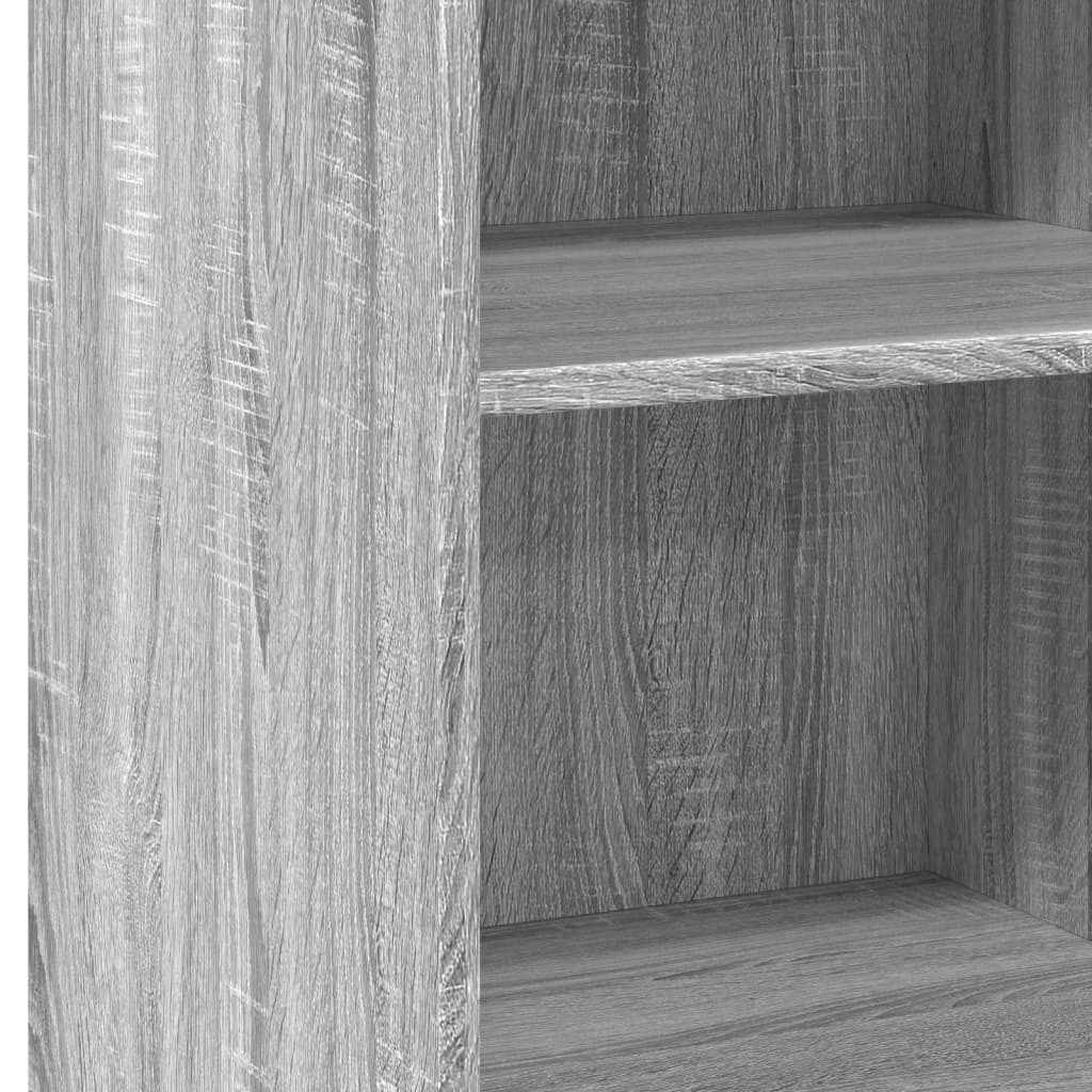 Sonoma gray sideboard 50x41x93 cm engineered wood