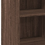 Brown oak sideboard 50x41x93 cm engineered wood