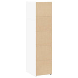 Buffet blanc 30x41x124 cm bois d'ingénierie