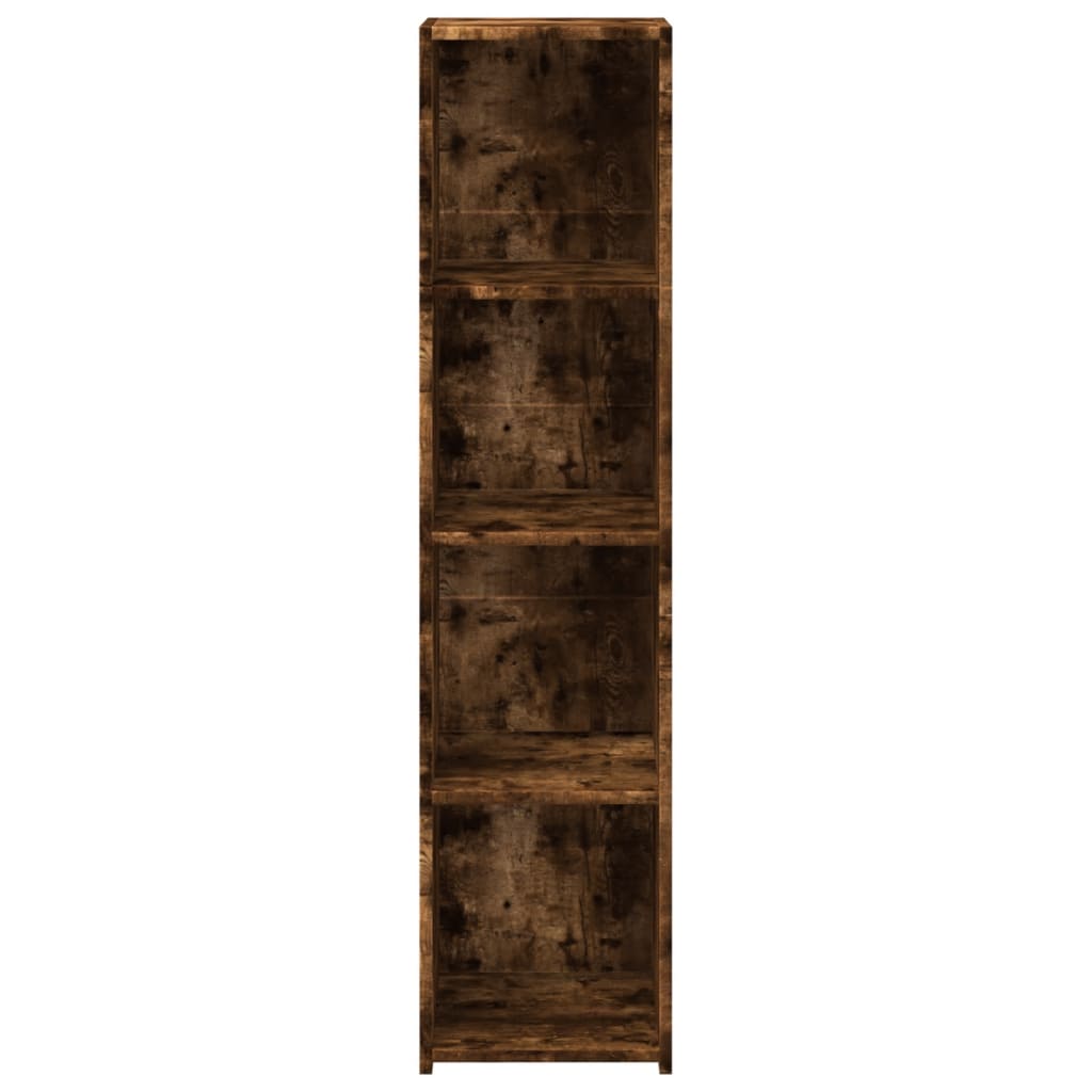 Buffet chêne fumé 30x41x124 cm bois d'ingénierie