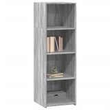 Buffet haut sonoma gris 40x41x124 cm bois d'ingénierie