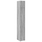 Armoire de rangement mince sonoma gris 30x42,5x225 cm