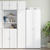 Armoire de rangement mince blanc 40x42,5x225 cm