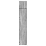 Armoire de rangement mince sonoma gris 40x42,5x225 cm