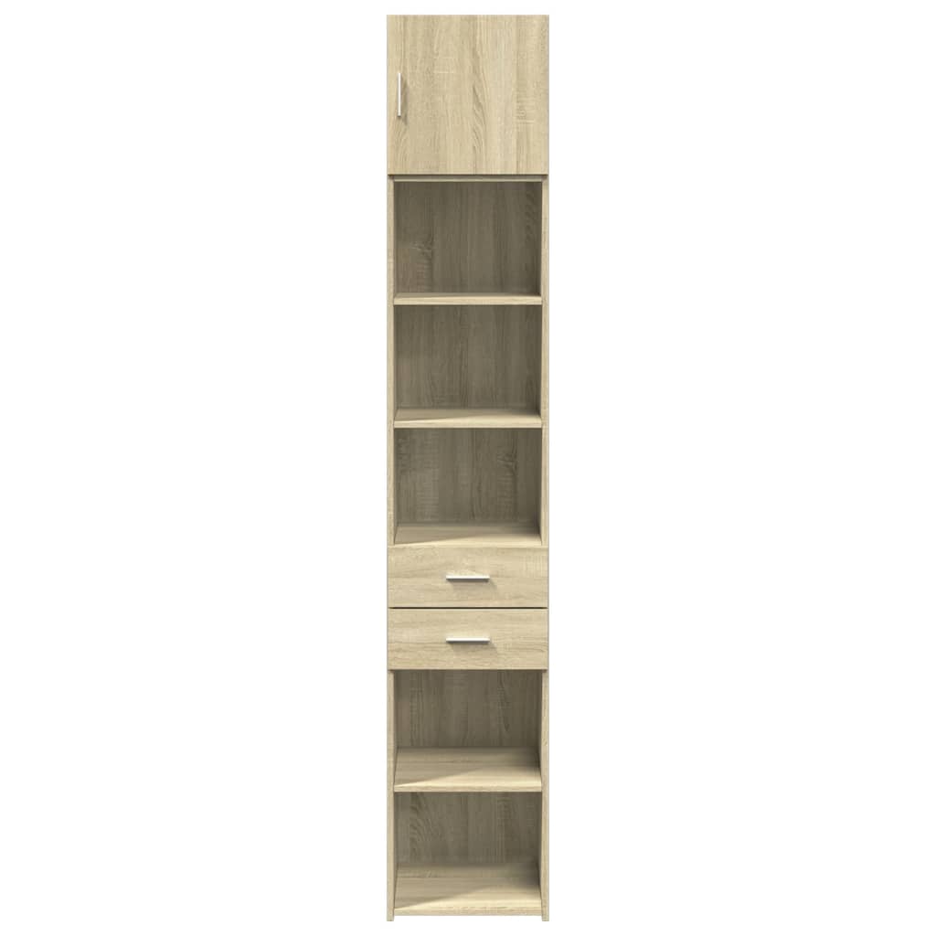 Armoire de rangement mince chêne sonoma 40x42,5x225 cm