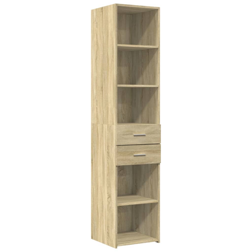 Armoire de rangement mince chêne sonoma 40x42,5x225 cm