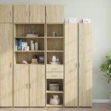 Armoire de rangement mince chêne sonoma 40x42,5x225 cm