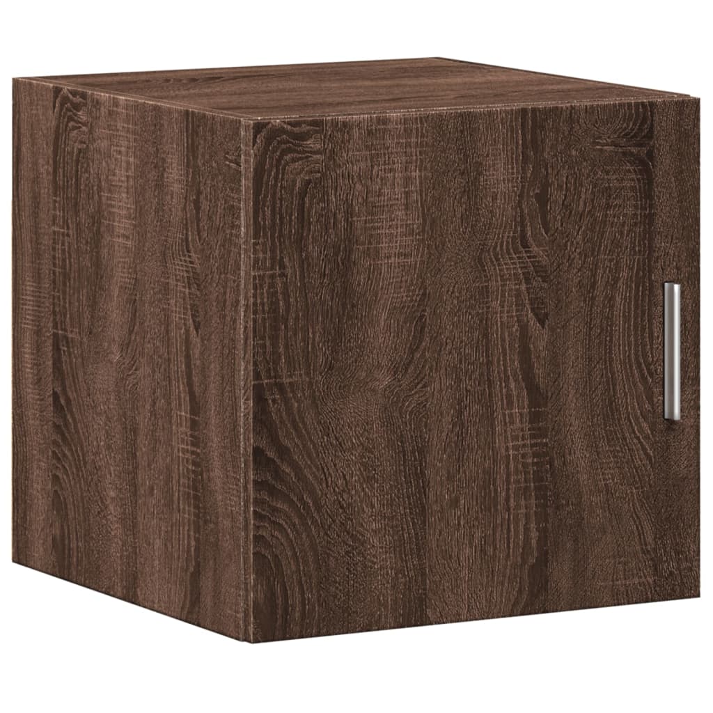 Armoire de rangement mince chêne marron 40x42,5x225 cm