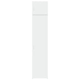 Armoire de rangement mince blanc 45x42,5x225 cm