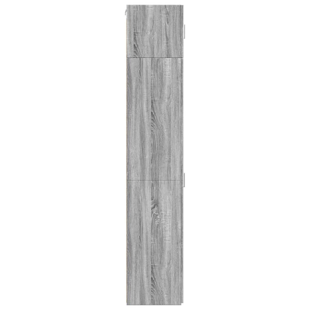 Armoire de rangement mince sonoma gris 45x42,5x225 cm